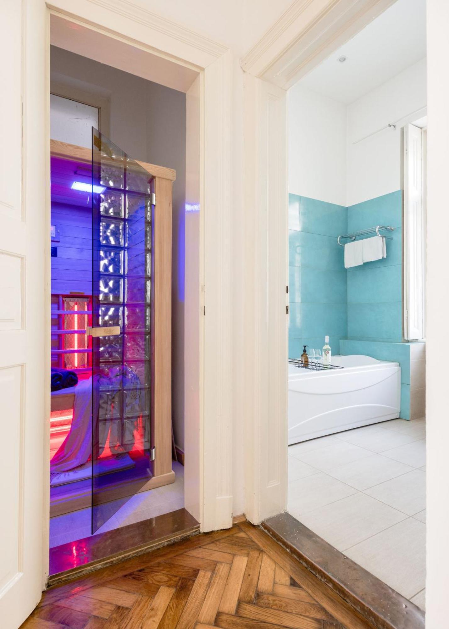 Wellness Retreat With Sauna & Jacuzzi - 1 Min To Opera Budapest Esterno foto